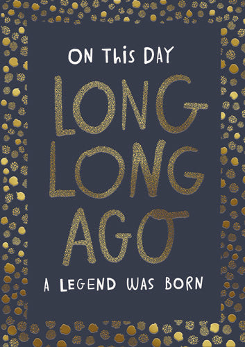 Greeting Card - Long Long Ago Legend