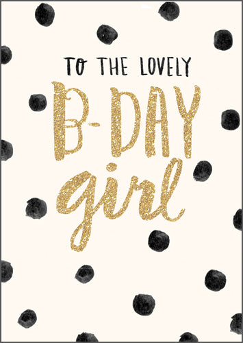 Greeting Card -  Girl