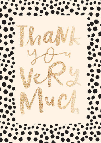 Greeting Card - Thank You Very Much