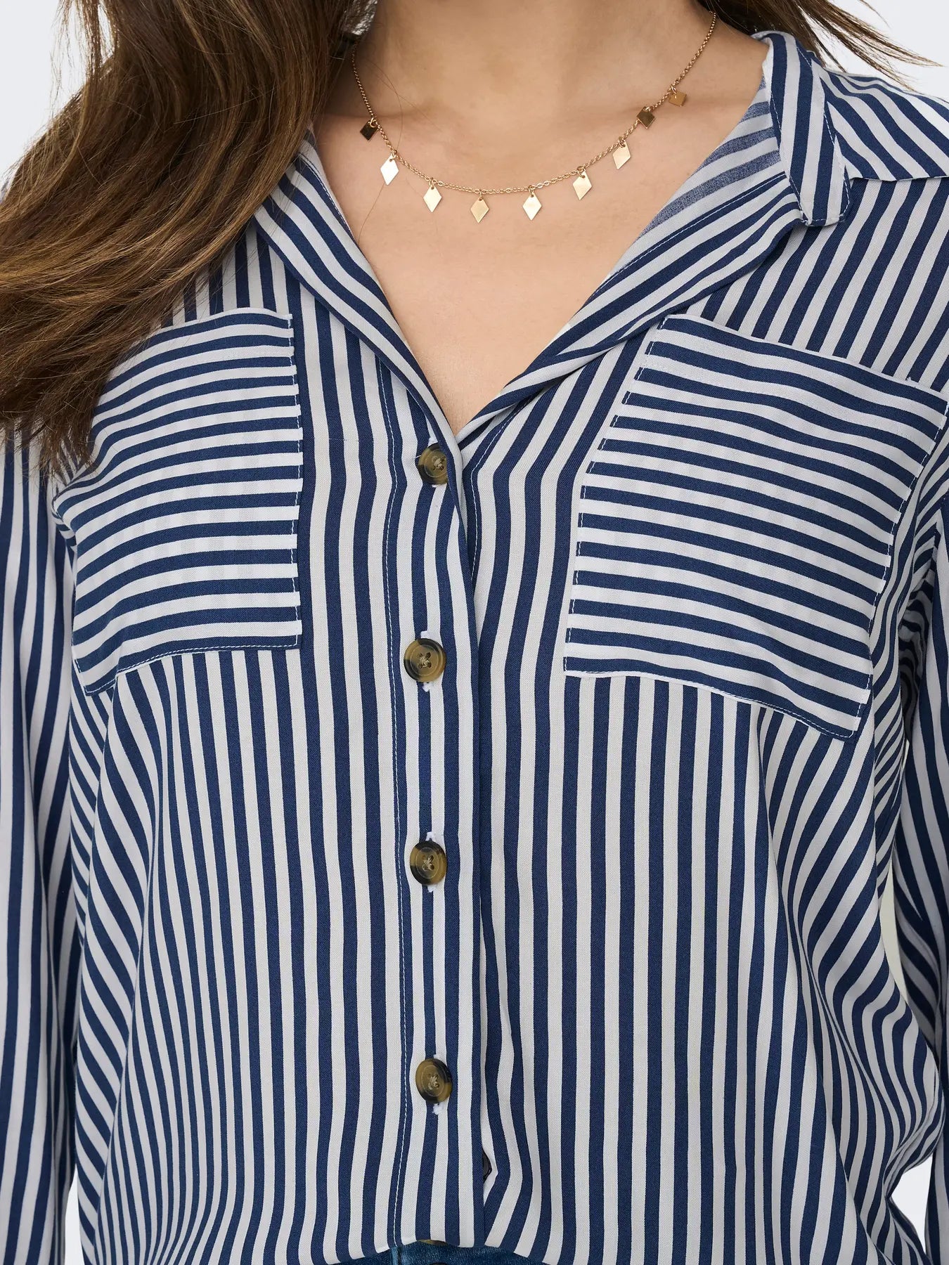 Shirt - Blue Striped