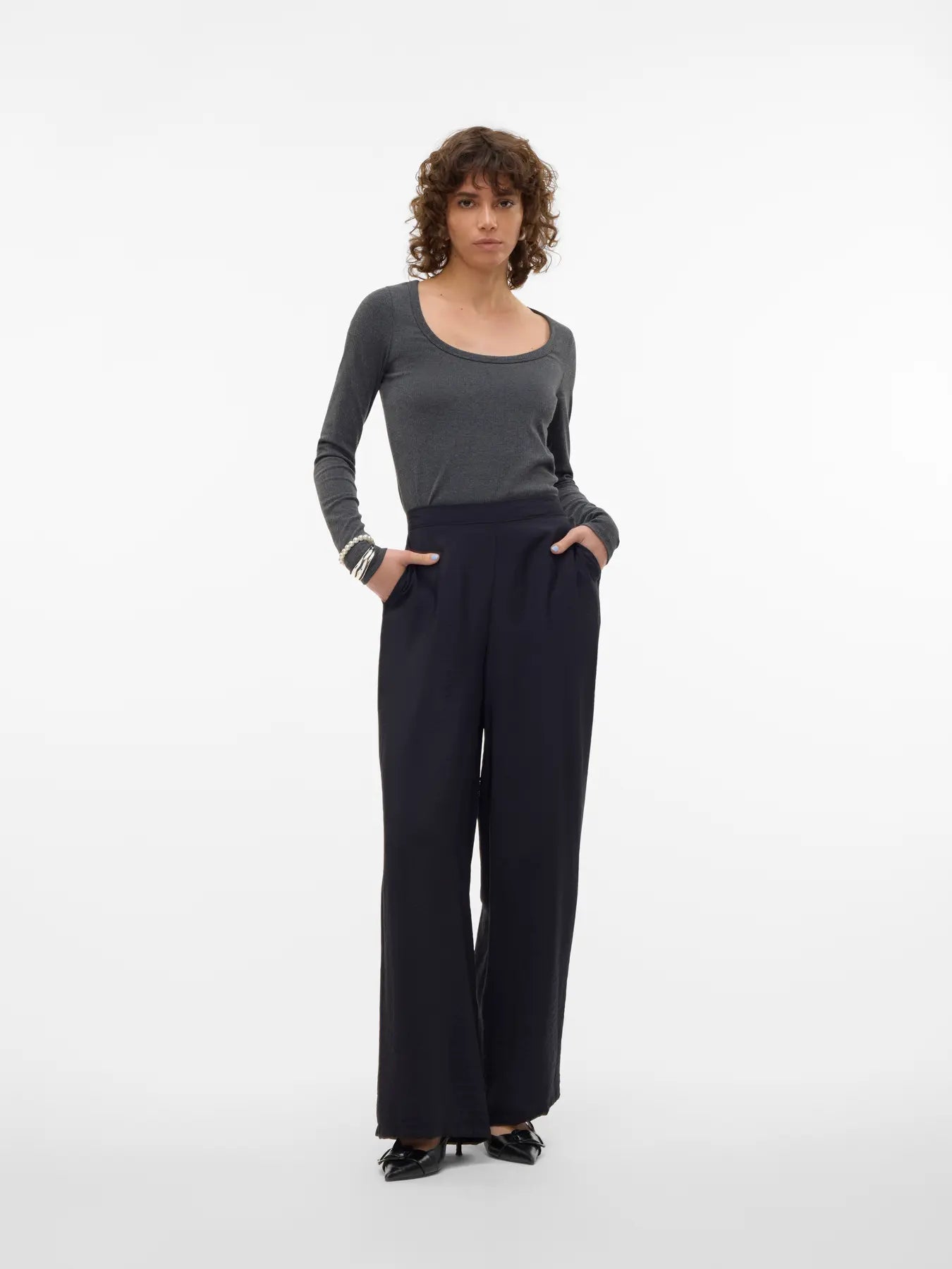 Wide Leg Lightweight Trouser - Various Colours & Patterns
