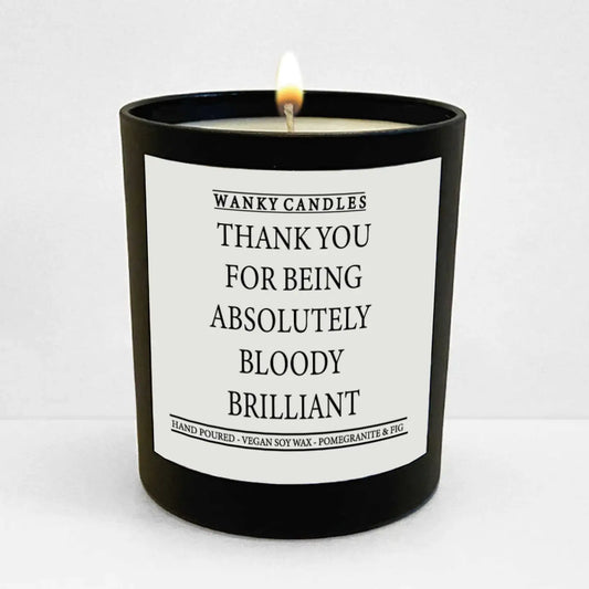 Wanky Candle - Absolutely Bloody Brilliant