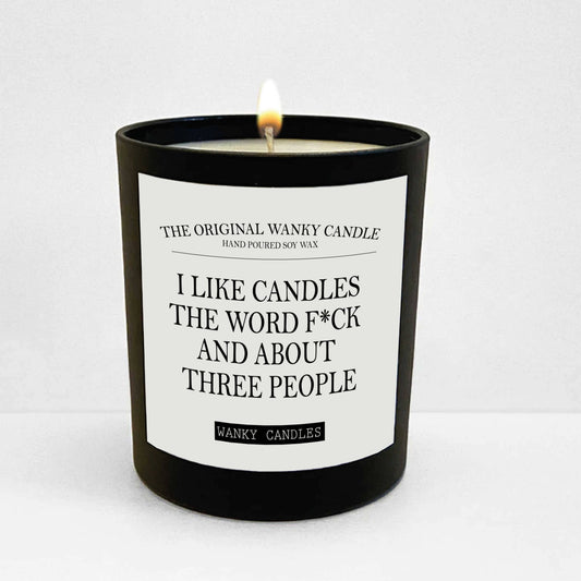 Wanky Candle - I Like candles, The Word F#ck