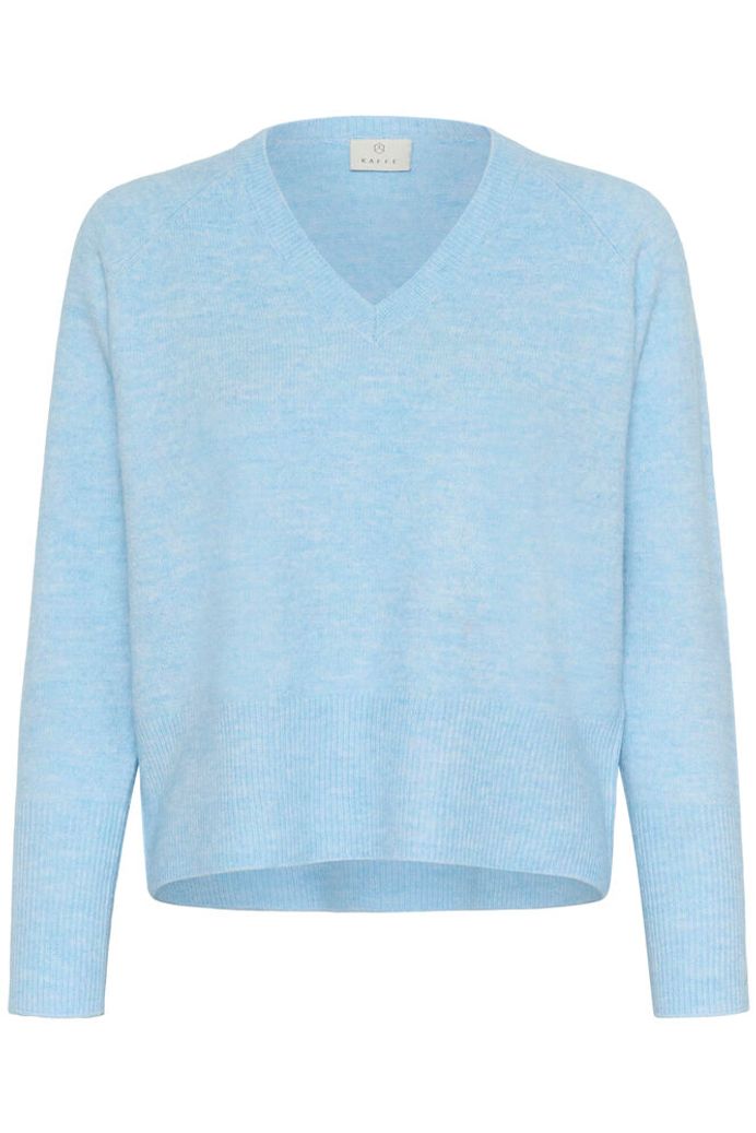 V-Neck Pullover - Powder Blue & Pink Options