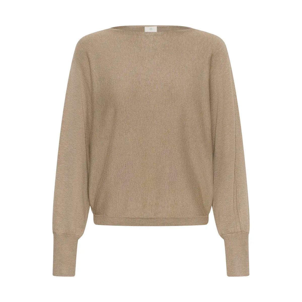 Fine Knit Batwing Jumper - Red, Beige or Blue