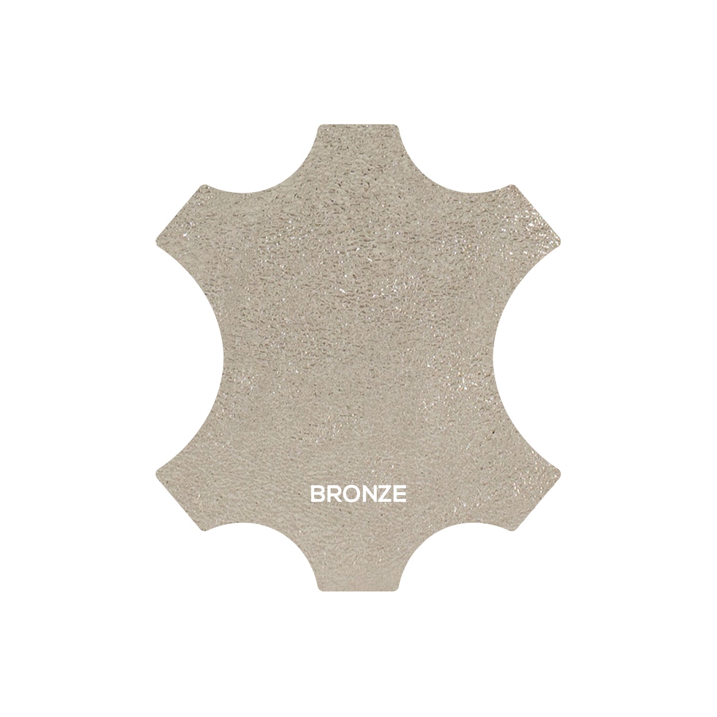 Leather Medium Bum Bag - Bronze Metallic