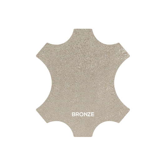 Leather Medium Bum Bag - Bronze Metallic