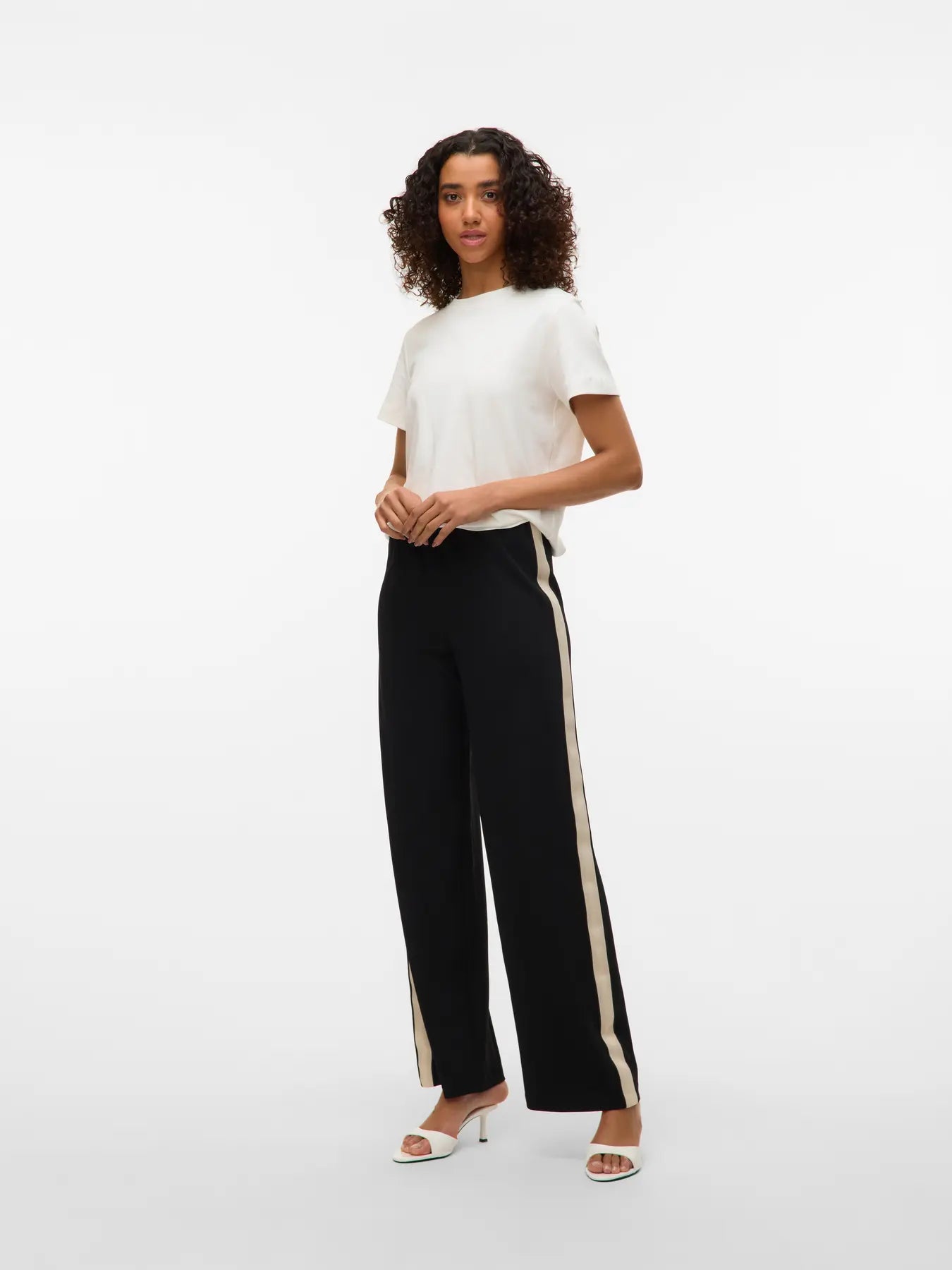Wide Panel Trouser - Black