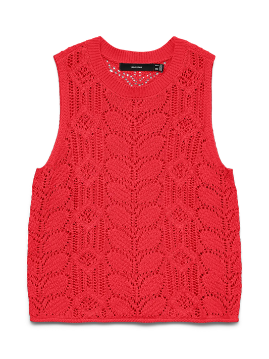 Open Weave Tank Top - Various Colours