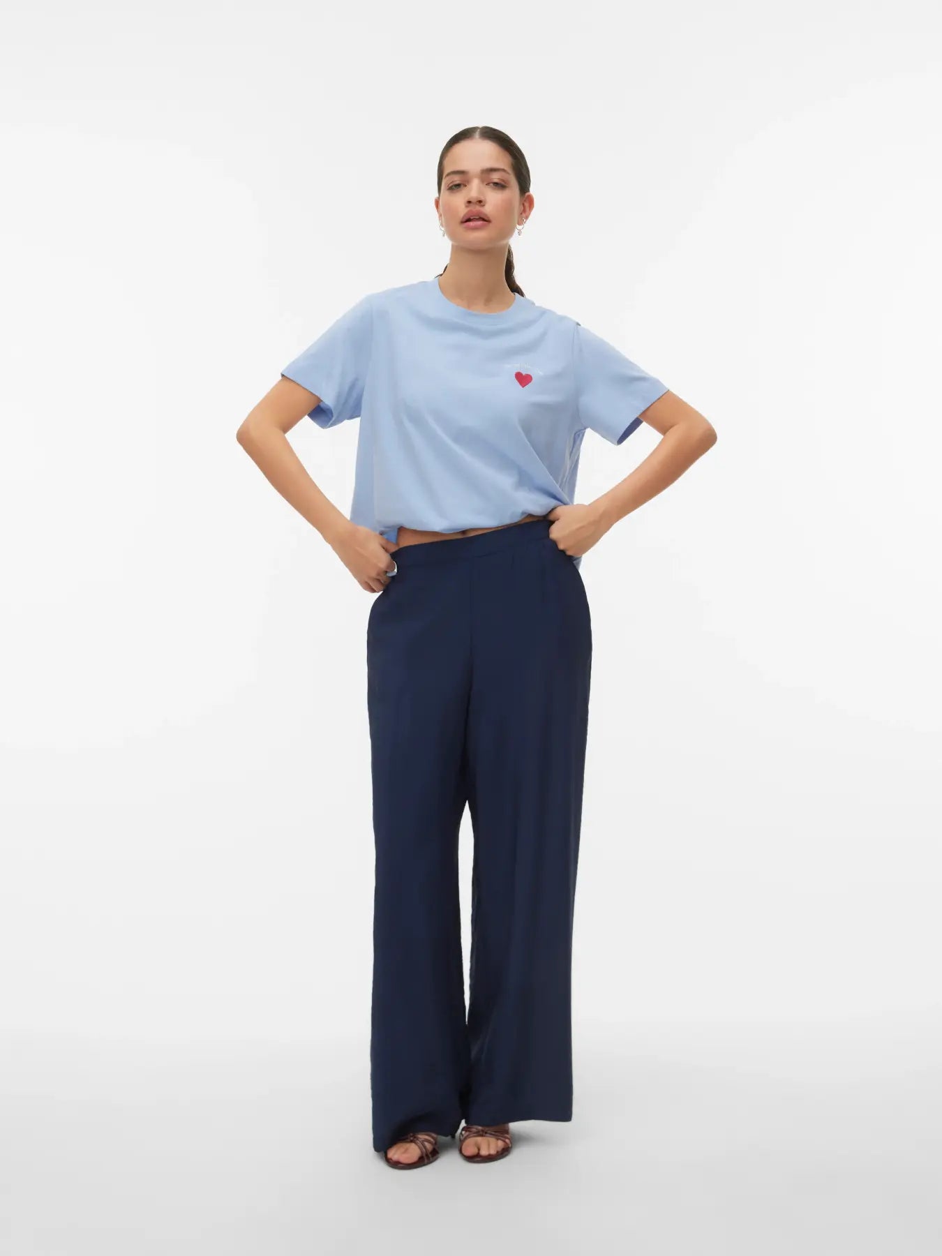 Wide Leg Lightweight Trouser - Various Colours & Patterns