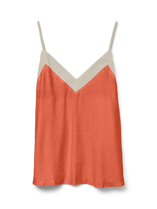 V Neck Vest Top - Three Colours Available