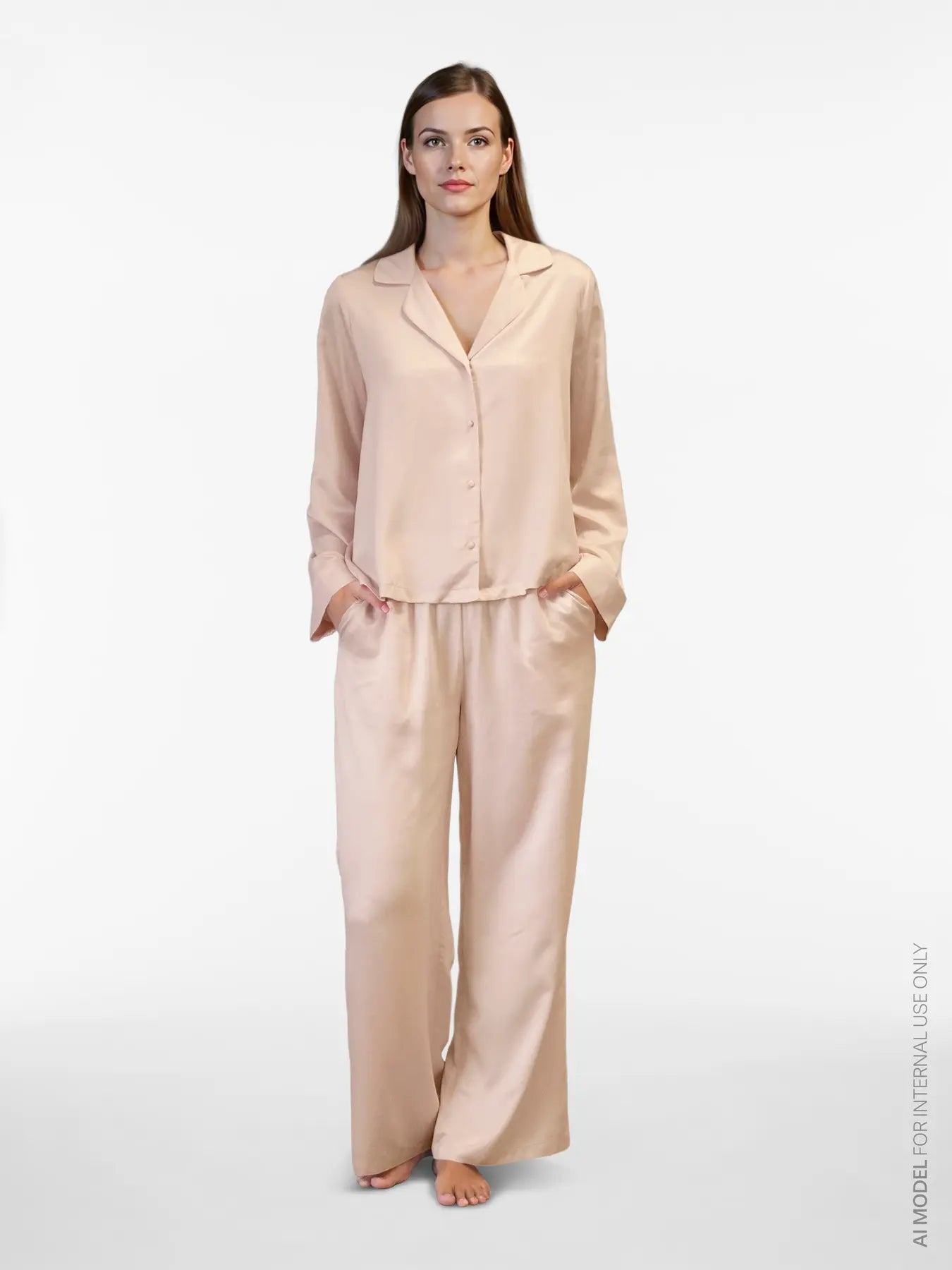 Pink Satin Pyjamas & Sleep Mask Nightwear Gift Set