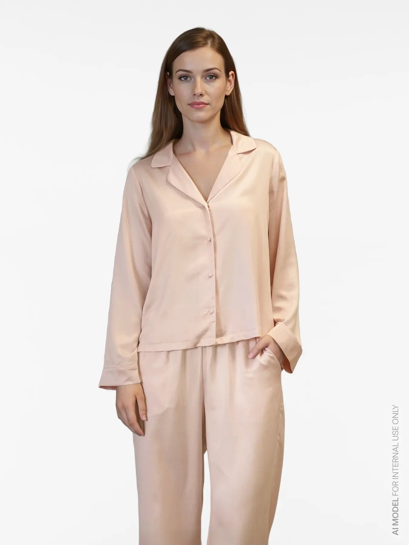 Pink Satin Pyjamas & Sleep Mask Nightwear Gift Set