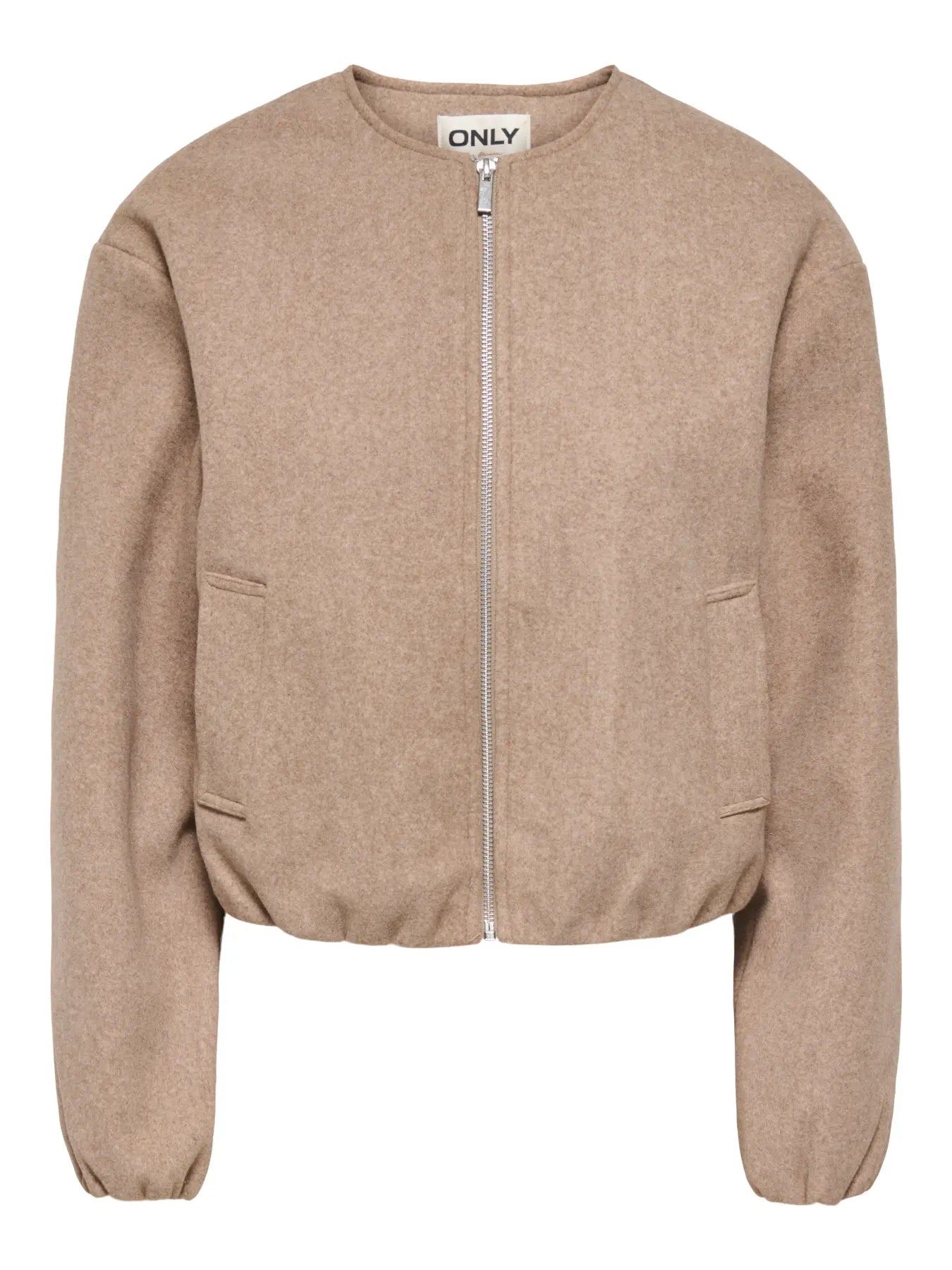 Bomber Jacket - Mocha or Light Grey